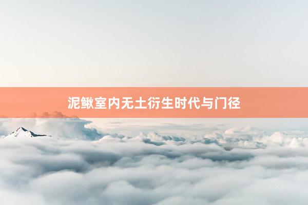泥鳅室内无土衍生时代与门径